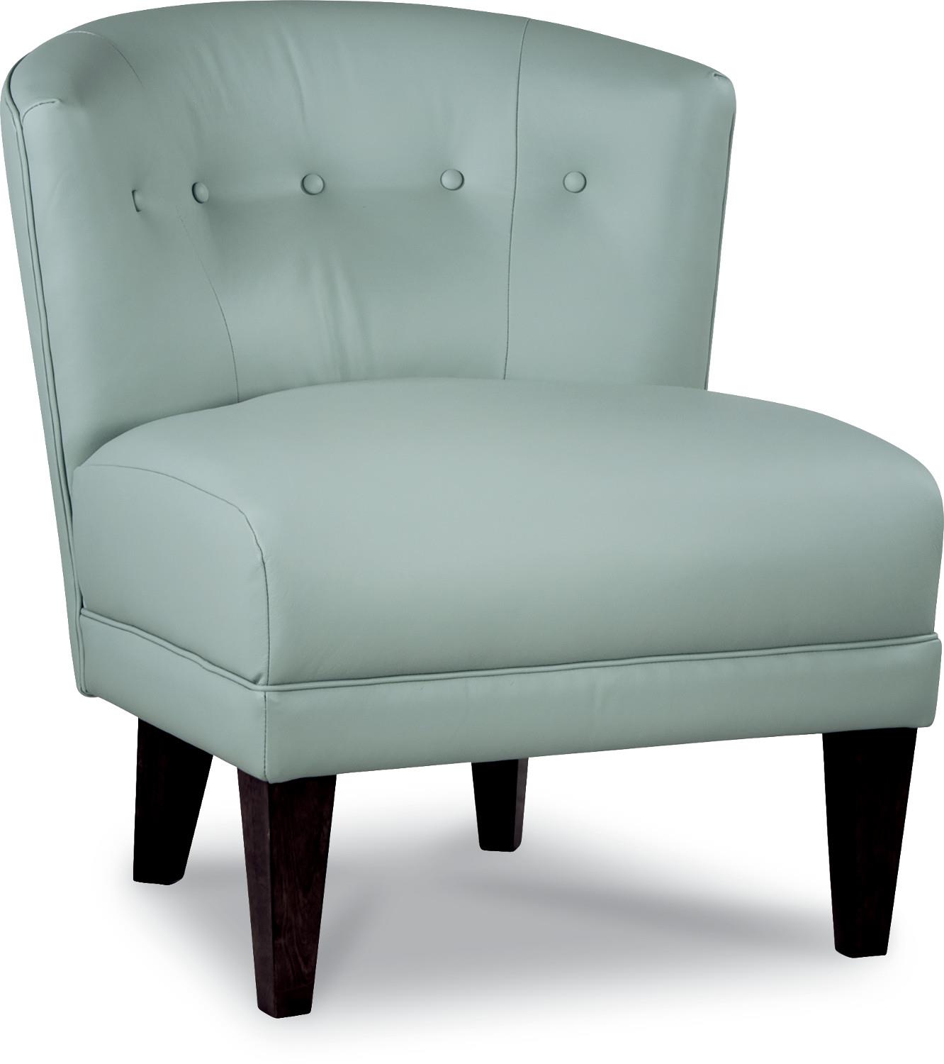 La Z Boy Chairs 235473 Nolita Accent Chair with Tapered Wood Legs
